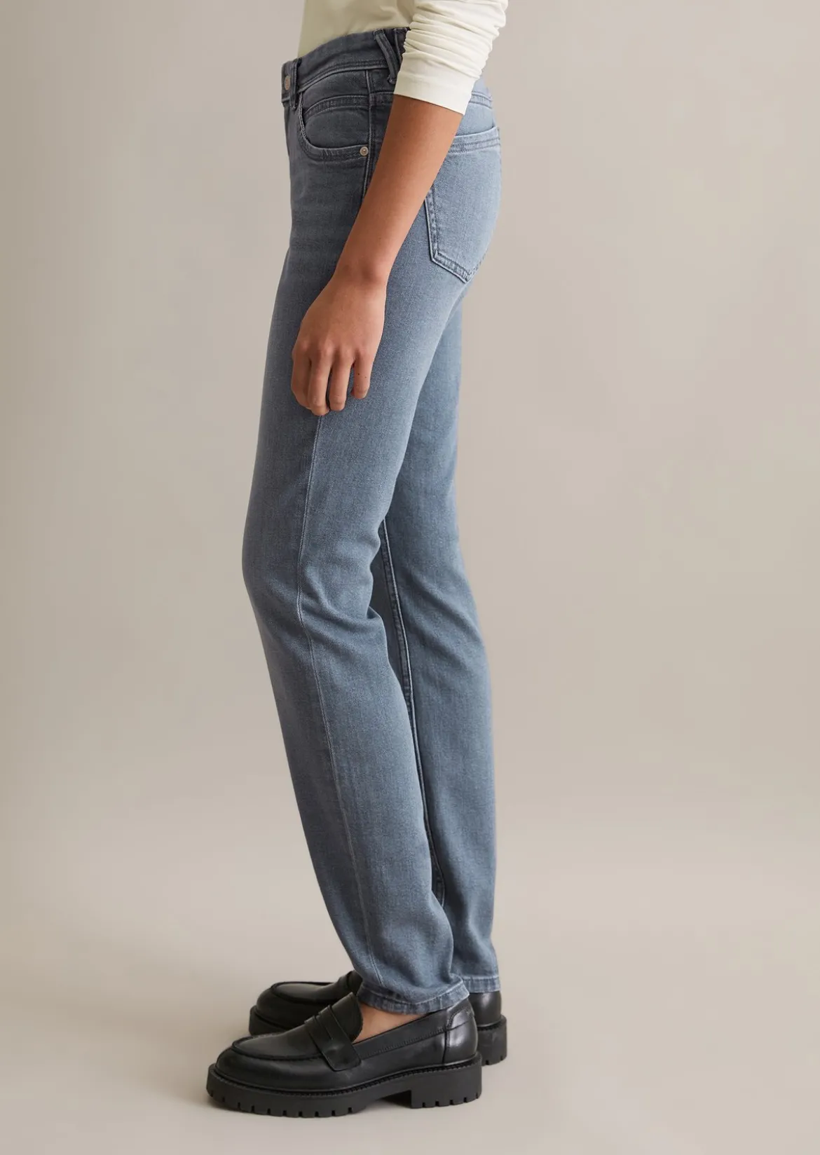 Jeans Model Alva slim aus Organic Cotton-Mix