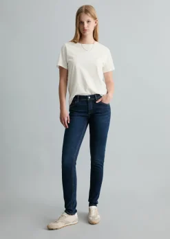 Jeans Model Alva slim aus Organic Cotton-Mix