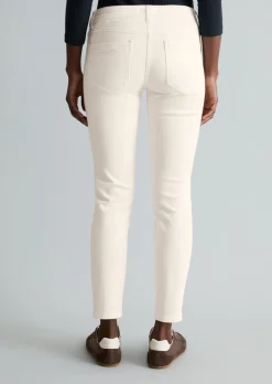 Jeans Model Alva slim cropped aus Organic-Cotton-Lyocell-Stretch