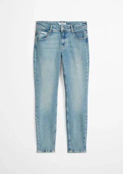 Jeans Model Alva slim cropped aus Organic Cotton-Mix