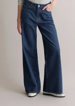 Jeans Model Anjo wide aus Rigid Denim ohne Elasthan