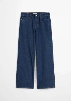 Jeans Model Anjo wide aus Rigid Denim ohne Elasthan