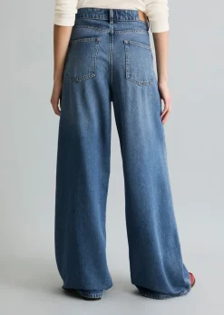 Jeans Model Anjo wide aus fließendem Lyocell-Mix