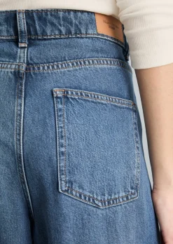 Jeans Model Anjo wide aus fließendem Lyocell-Mix