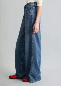 Jeans Model Anjo wide aus fließendem Lyocell-Mix