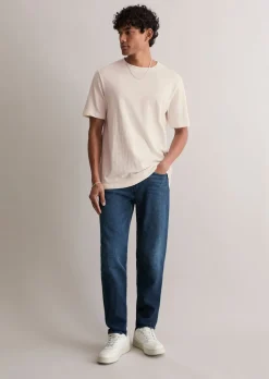Jeans Model Aric tapered aus Bio-Baumwoll-Mix