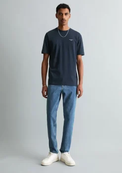 Jeans Model Aric tapered aus Bio-Baumwoll-Mix
