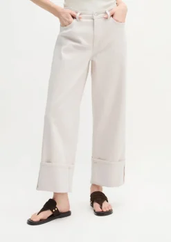 Jeans Model Fnja wide aus Organic-Cotton-Lyocell-Mix