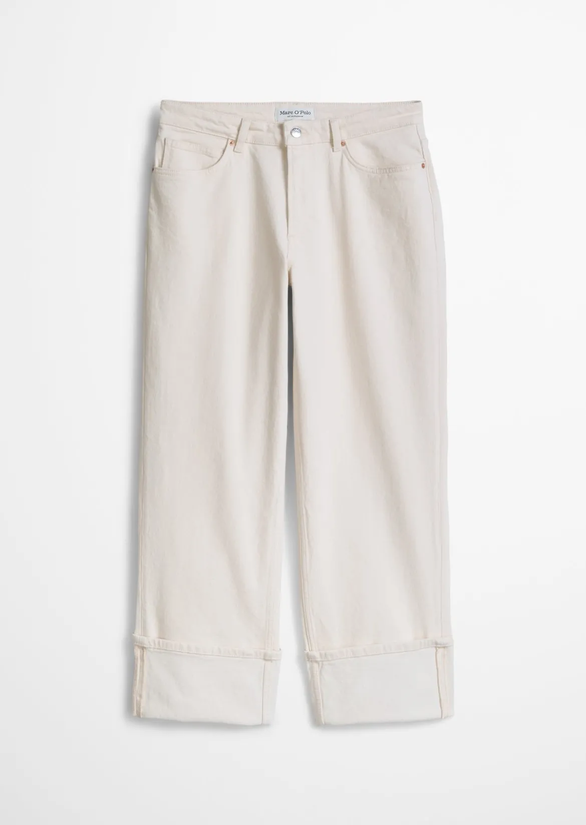 Jeans Model Fnja wide aus Organic-Cotton-Lyocell-Mix