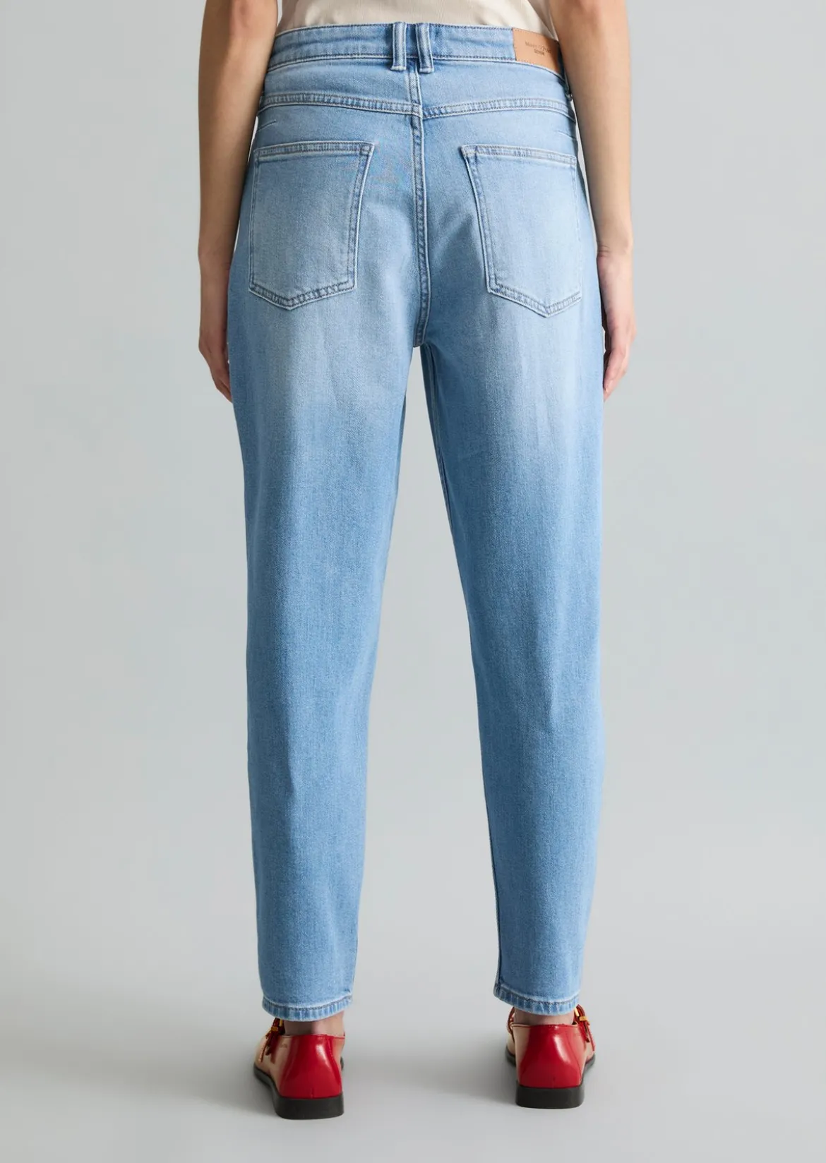 Jeans Model Freja boyfriend ankle-length aus Organic Cotton-Lyocell-Mix