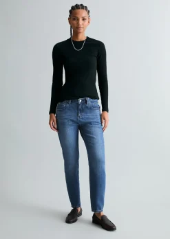 Jeans Model Freja boyfriend cropped aus Organic Cotton-Mix