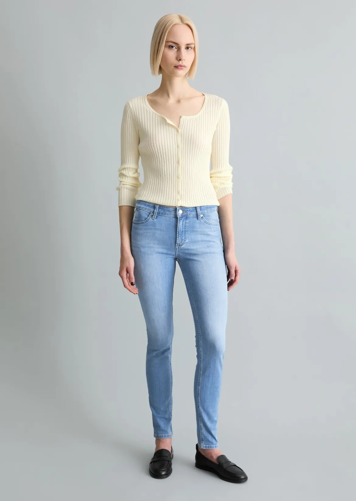 Jeans Model Kaj skinny aus Bio-Baumwoll-Mix