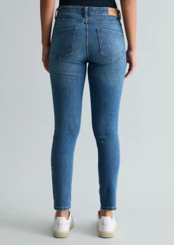 Jeans Model Kaj skinny cropped aus Bio-Baumwoll-Mix