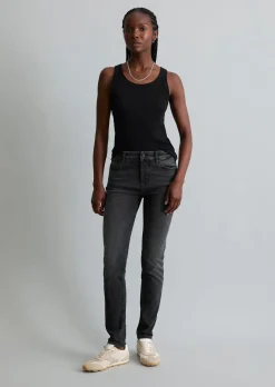 Jeans Model Kaj skinny cropped aus Bio-Baumwoll-Mix