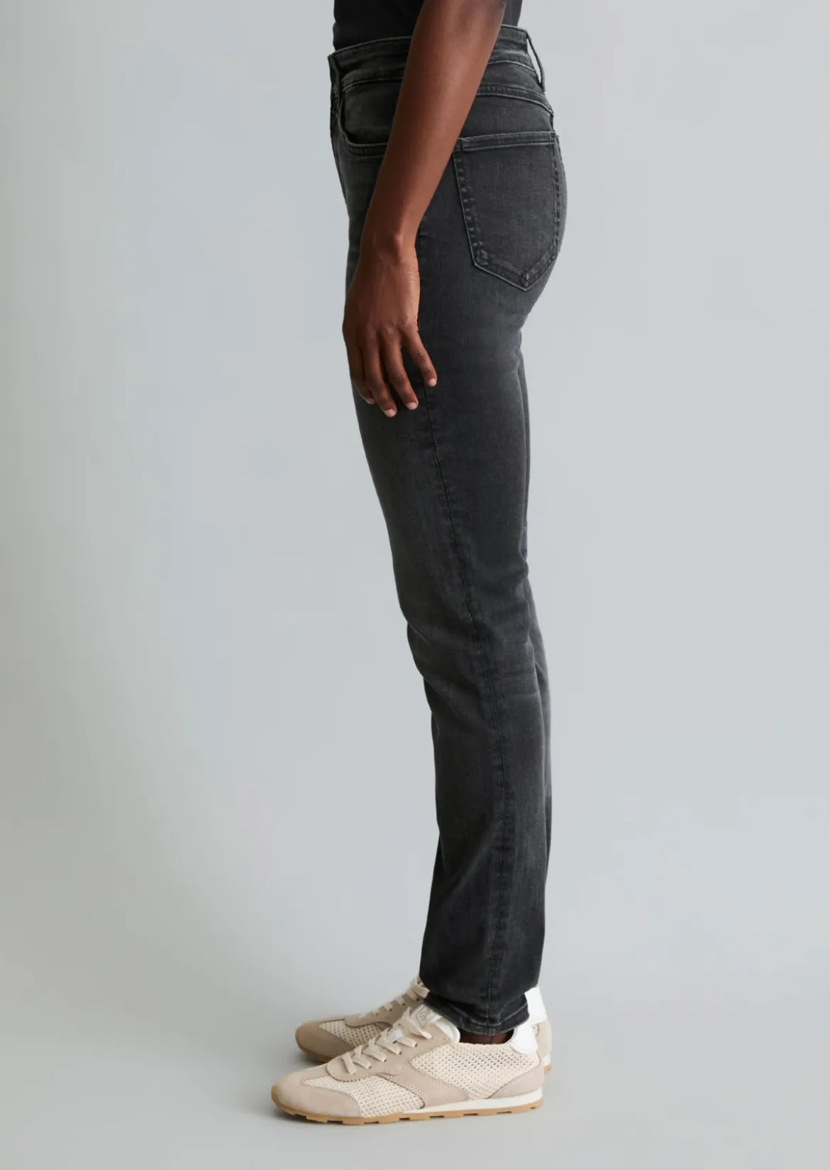 Jeans Model Kaj skinny cropped aus Bio-Baumwoll-Mix