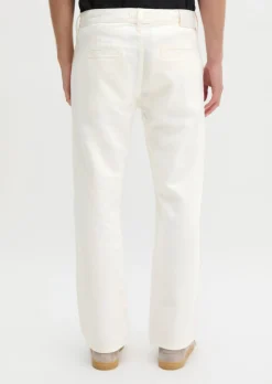 Jeans Model Kalmo straight aus Bio-Baumwolle und Leinen