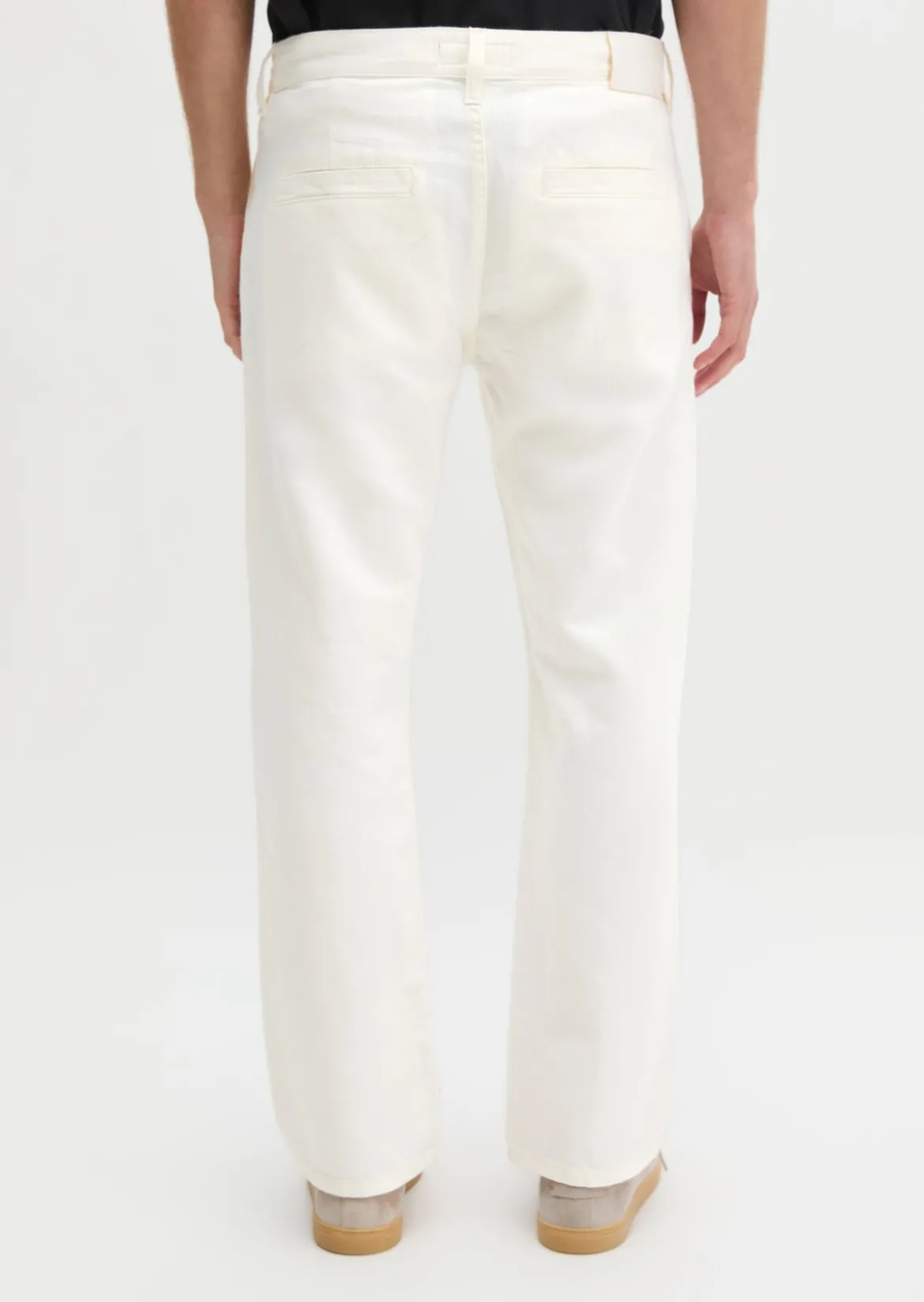 Jeans Model Kalmo straight aus Bio-Baumwolle und Leinen