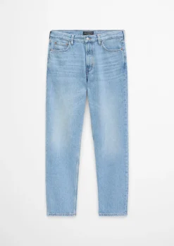 Jeans Model Kalmo straight aus besonders weichem TENCEL™ Lyocell, Leinen und Bio-Baumwolle