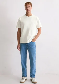 Jeans Model Kalmo straight aus Bio-Baumwoll-Mix