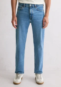 Jeans Model Kalmo straight aus Bio-Baumwoll-Mix