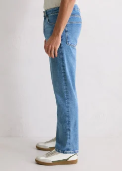 Jeans Model Kalmo straight aus Bio-Baumwoll-Mix
