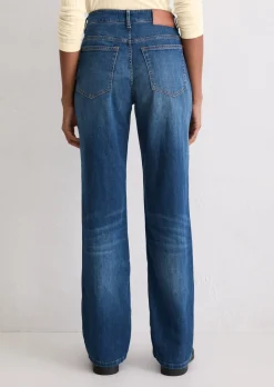 Jeans Model Kiruna flared aus Cashmere Touch Denim