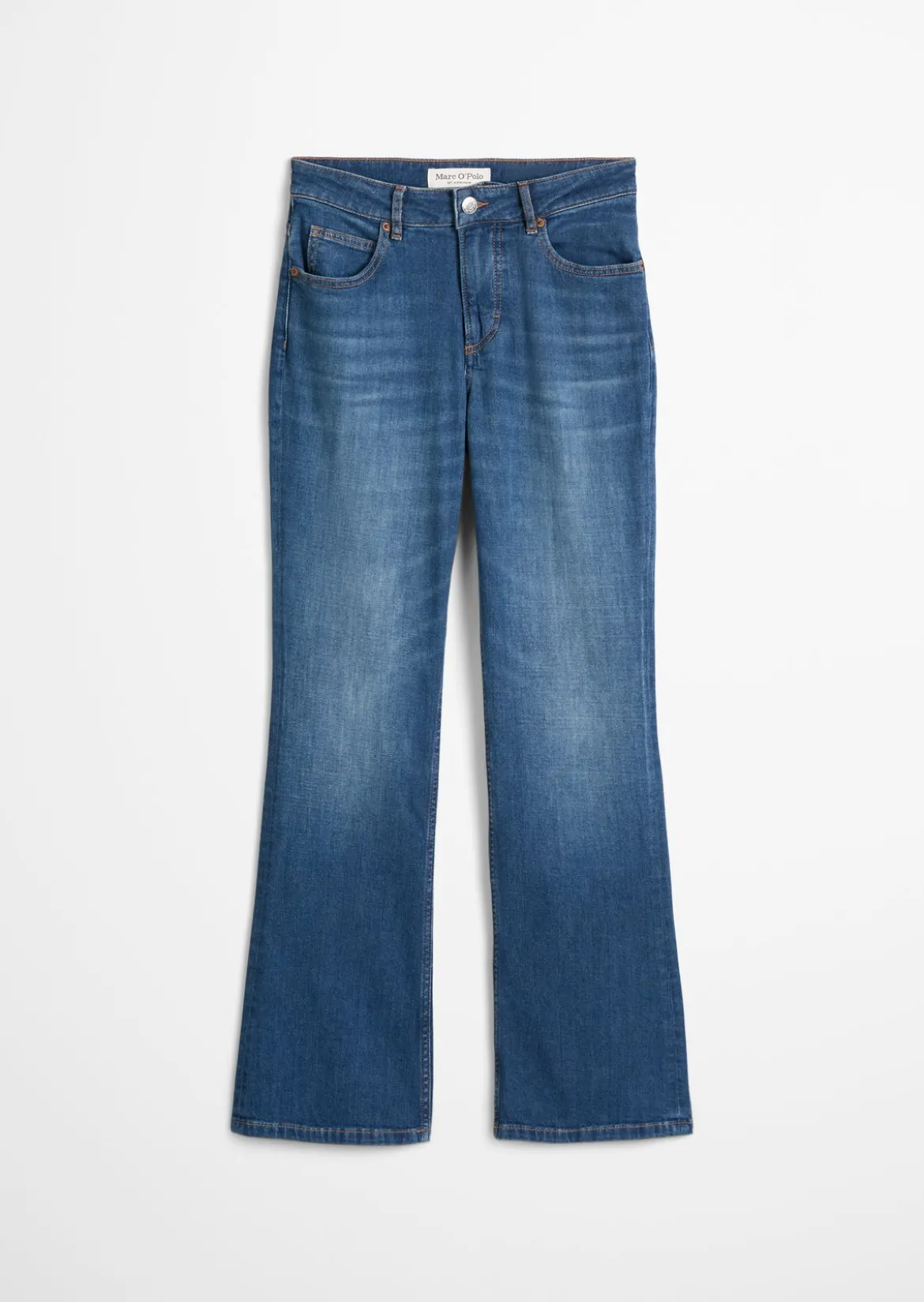 Jeans Model Kiruna flared aus Cashmere Touch Denim