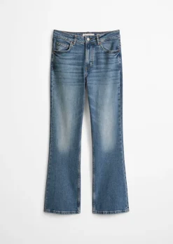 Jeans Model Kiruna flared aus Organic-Cotton-Mix-Stretch