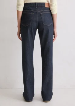 Jeans Model Kiruna flared aus Organic-Cotton-Mix-Stretch