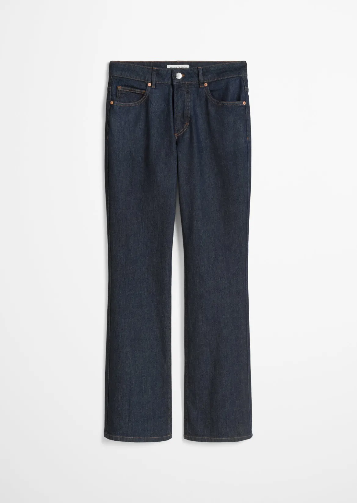 Jeans Model Kiruna flared aus Organic-Cotton-Mix-Stretch