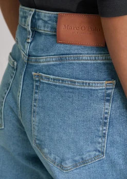 Jeans Model Lania wide aus Organic-Cotton-Polyester-Stretch