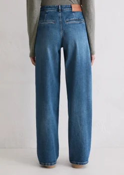 Jeans Model Luma wide aus Organic Cotton-Mix
