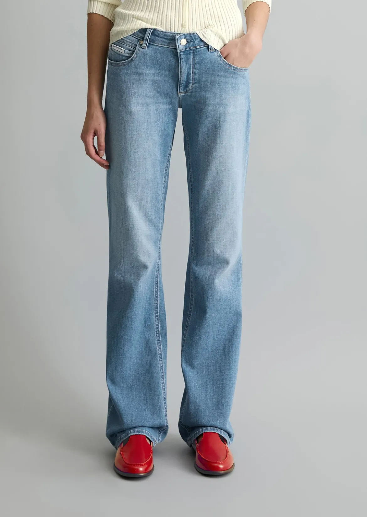 Jeans Model Nella bootcut aus Organic Cotton Stretch