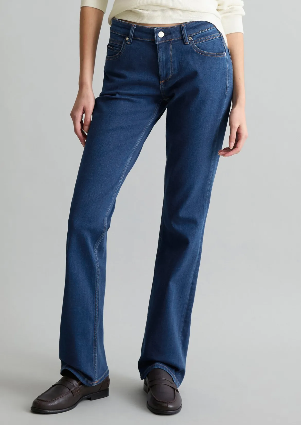 Jeans Model Nella bootcut aus Organic Cotton-Mix-Stretch