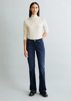 Jeans Model Nella slim bootcut aus Organic-Cotton-Stretch