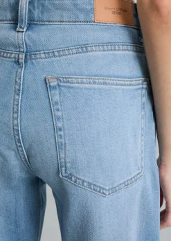 Jeans Model Olina straight aus weichem Organic Cotton-Lyocell-Mix