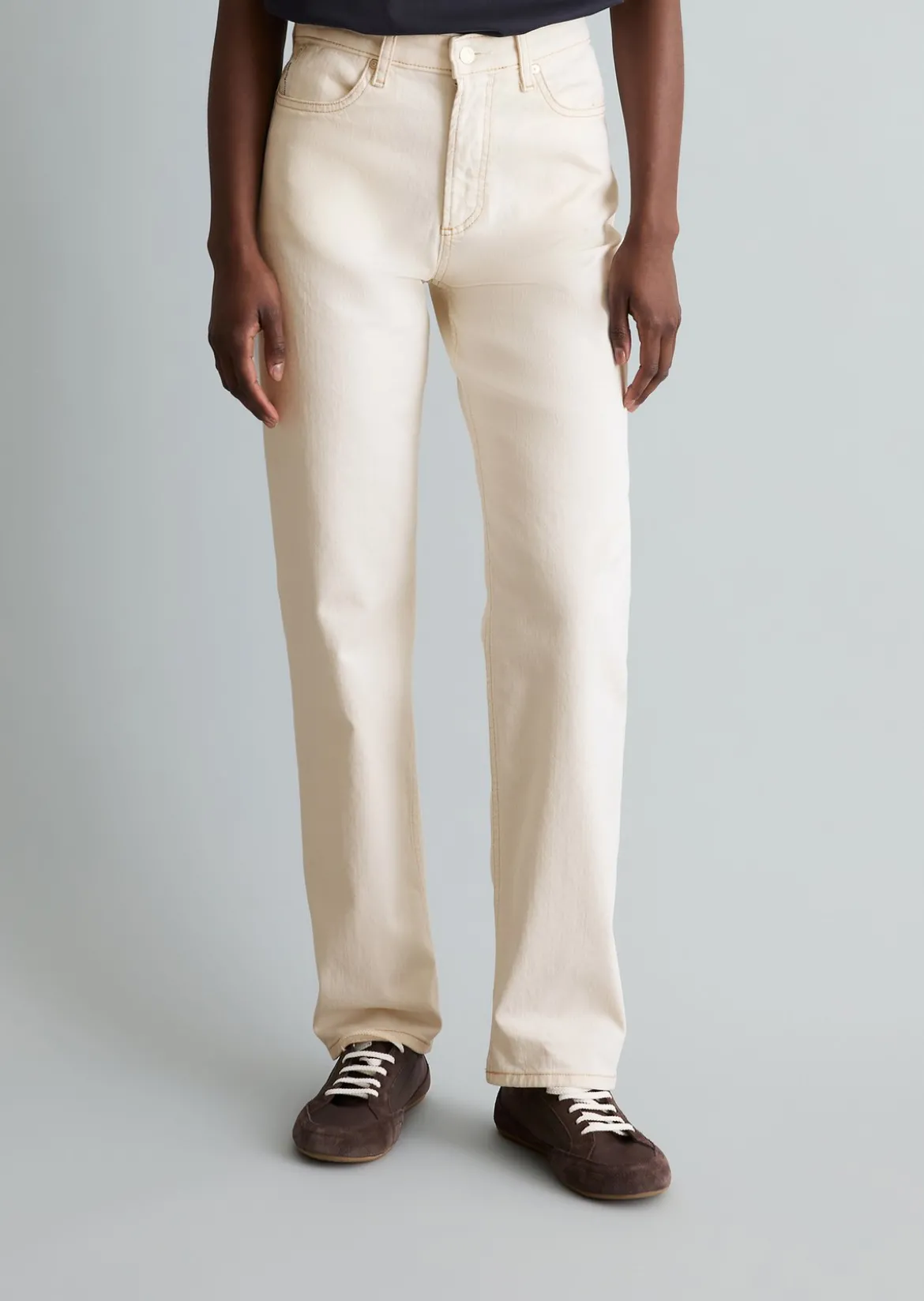 Jeans Model Olina straight aus weichem Left Hand Denim