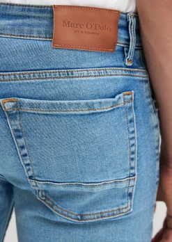 Jeans Model Sjöbo shaped in lässiger Cross-Hatch-Denim Struktur