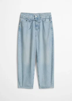 Jeans Model Stine relaxed barrel cropped aus reiner Baumwolle
