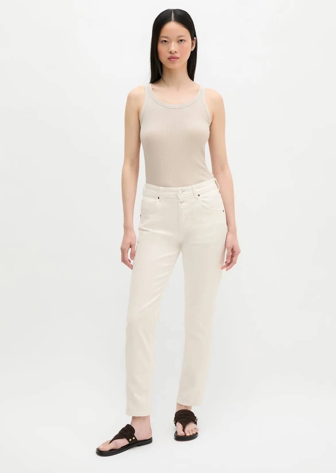 Jeans Model Theda boyfriend cropped aus Left Hand Denim