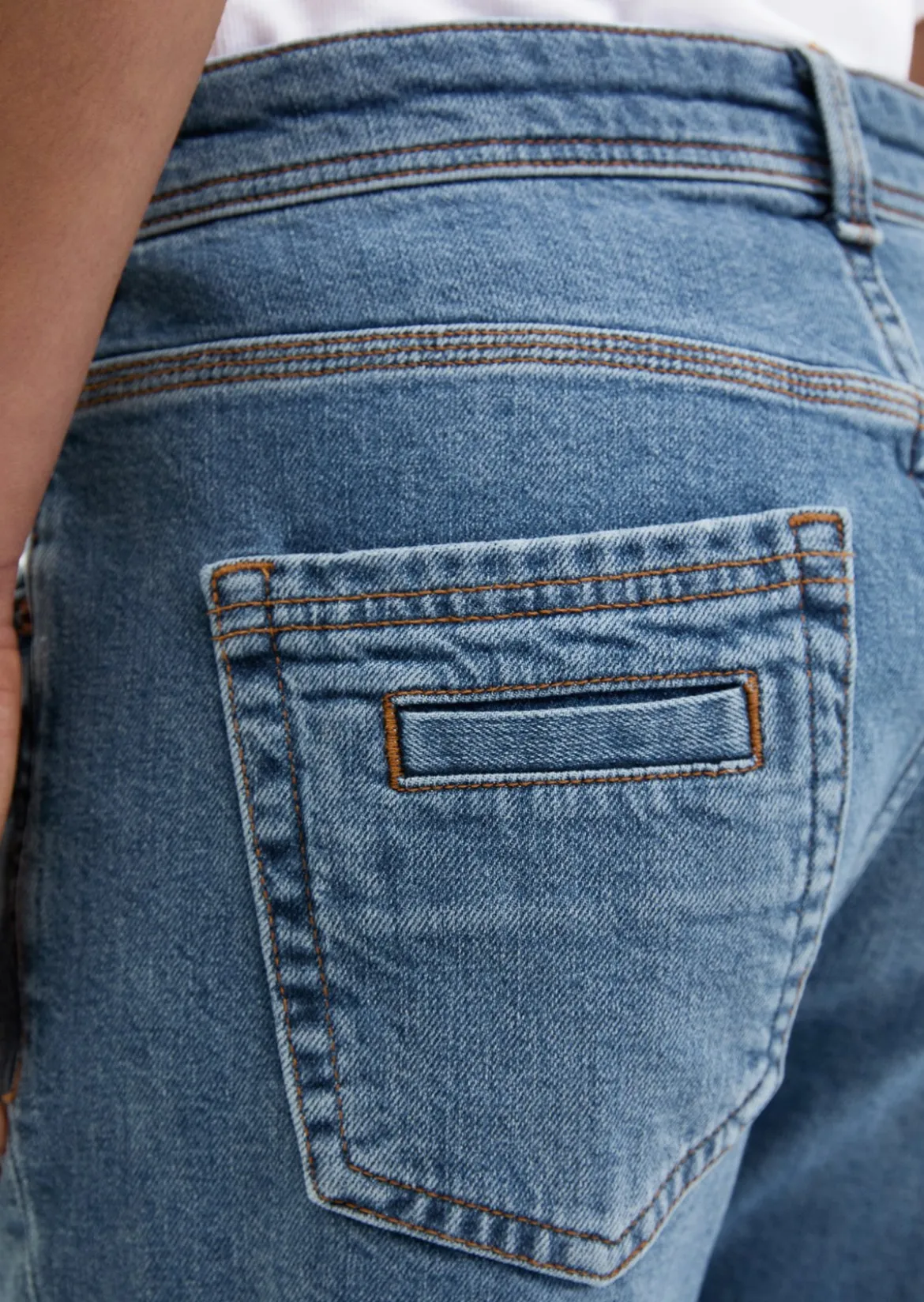 Jeans Model Theda boyfriend cropped aus Organic Cotton Stretch
