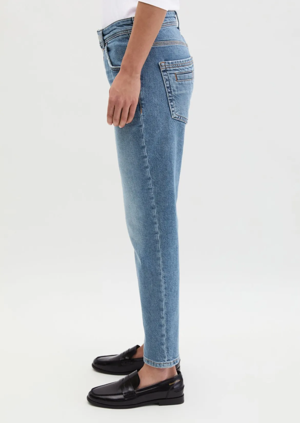 Jeans Model Theda boyfriend cropped aus Organic Cotton Stretch
