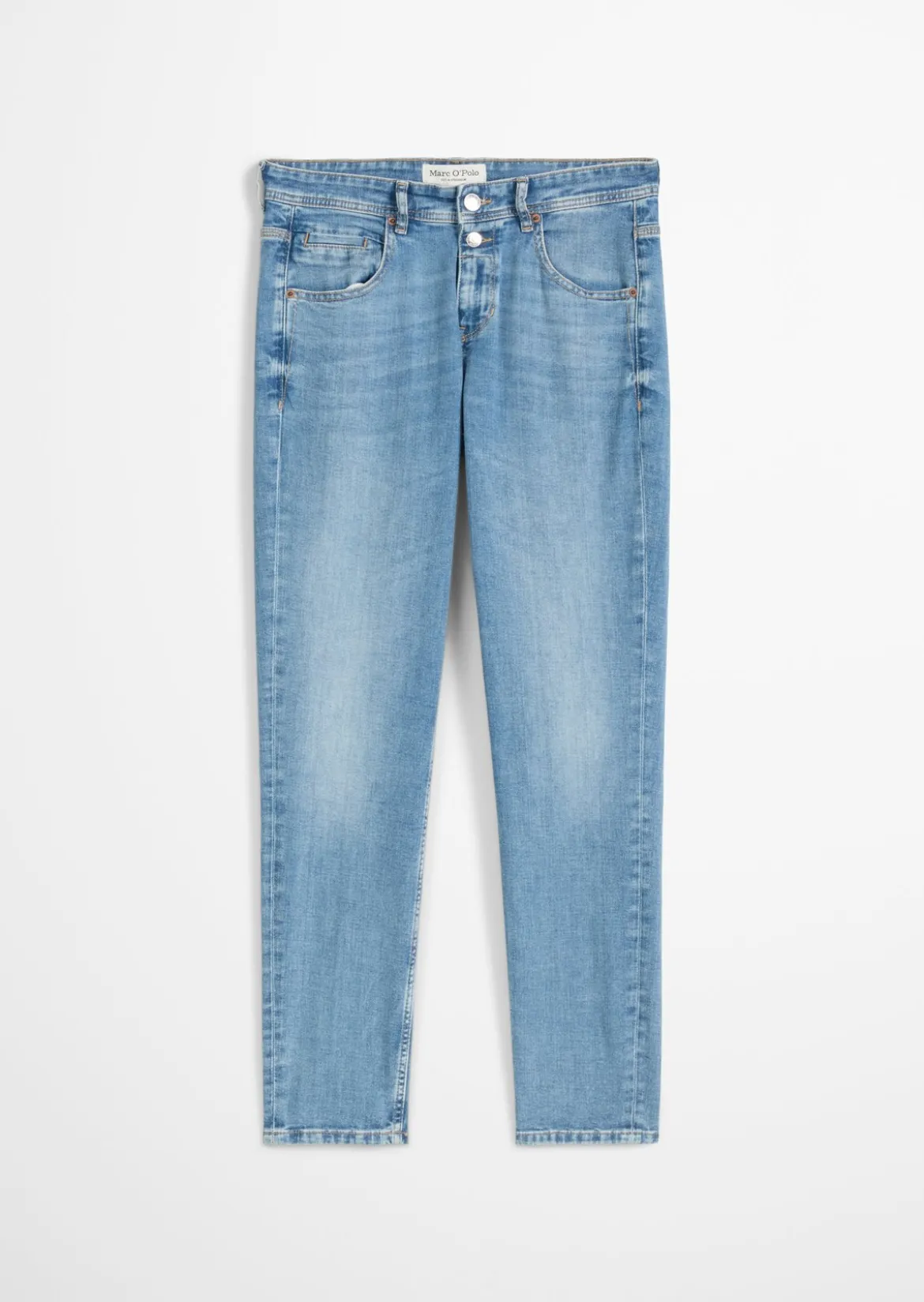 Jeans Model Theda boyfriend cropped mit zwei Knöpfen