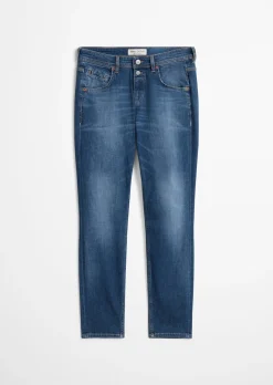Jeans Model Theda boyfriend cropped mit zwei Knöpfen