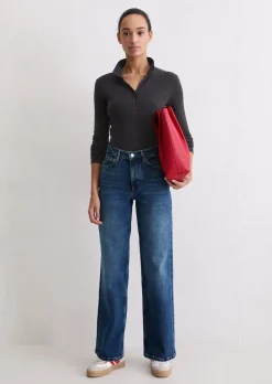 Jeans Model Tolva wide aus Organic-Cotton-Mix-Stretch