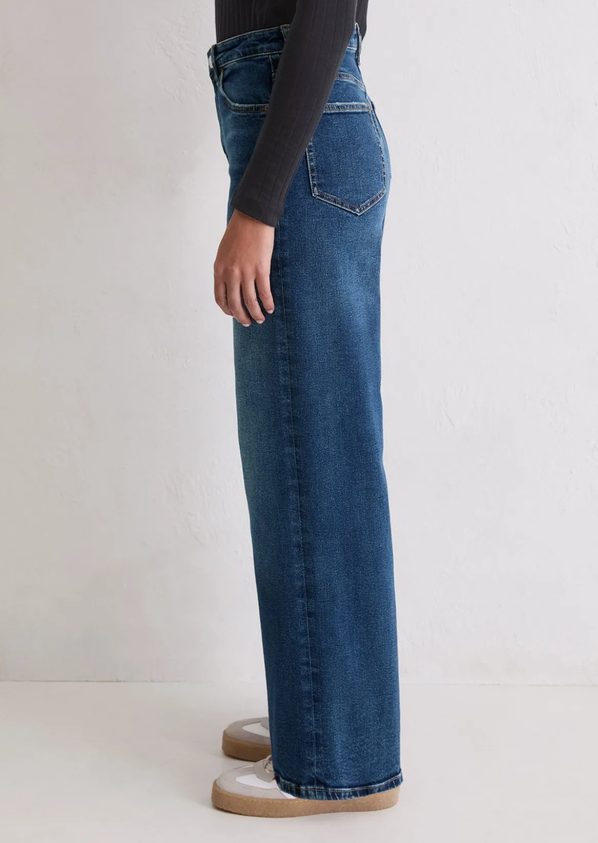 Jeans Model Tolva wide aus Organic-Cotton-Mix-Stretch