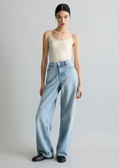 Jeans Model Tomke wide aus weichem Lyocell-Organic-Cotton-Mix