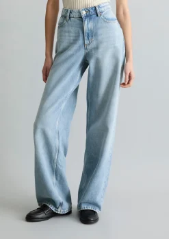 Jeans Model Tomke wide aus weichem Lyocell-Organic-Cotton-Mix
