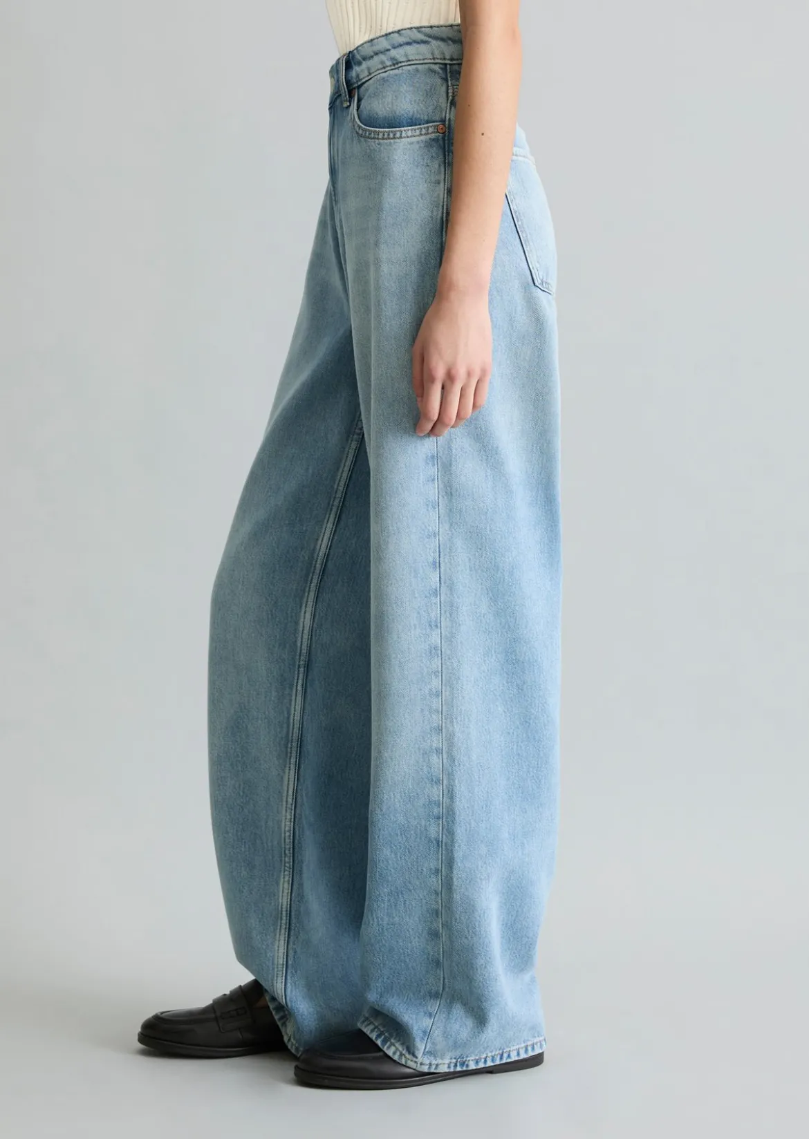 Jeans Model Tomke wide aus weichem Lyocell-Organic-Cotton-Mix