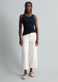 Jeans Model Tomma wide aus hochwertigem Stretch-Denim